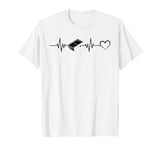 Air Hockey Table Heartbeat Heart Air Hockey T-Shirt