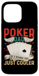 Coque pour iPhone 14 Pro Max Jeu de cartes de poker Jetons de jeu Bluff