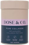 Dose & Co Pure Collagen Powder Unflavored 200g – Hydrolyzed Collagen...