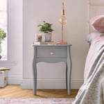 Bedside Table Nightstand Unit Bedside Storage Drawer Countertop Display Bedroom