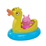 Toomies Peppa Pig Peppa and Duck Bath Float - Peppa Water Squirter Bath Toy and