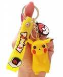 Porte-Clés En Silicone Pokémon Pokebal Pikachu Ysk1852