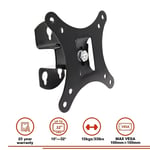 For 10 - 32 Inch Tilt Swivel TV Wall Mount Bracket LCD LED Flat Monitor Plasma