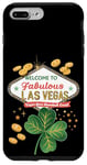 Coque pour iPhone 7 Plus/8 Plus Shamrock Crazy - Jeu de hasard pour la Saint-Patrick de Las Vegas