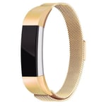 Fitbit Alta HR      Milanese Loop Strap   Gold