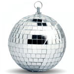 Silver Mirror Ball 2" Decor Office Party Christmas Tree 40mm Mirrorball