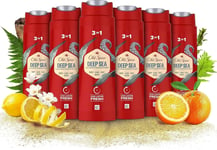 Old Spice Deep Sea Mens Shower Gel and Shampoo, 3in1 Body Wash, Face and Hair, 