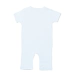 Larkwood Baby Unisex Kortärmad Romper Kostym 0-3 Blå