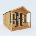 Mercia Wooden 12 x 8ft Premium Wessex Summerhouse