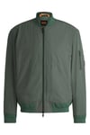 BOSS Mens Obear Water-Repellent Jacket with Zipped Sleeve Pocket