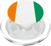 Drapeau de la Côte d'Ivoire Fier Patriote Souvenir Fan Patriotique PopSockets PopGrip pour MagSafe