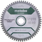 Cirkelsågklinga multi metabo - Classic för halvstationära cirkelsågar hw ct 216 x 2.4 30 mm