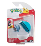 Pokemon Clip 'N' Go - Poliwag And Lure Ball - Brand New