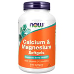 Now Kalsium-Magnesium 240 Kapsler