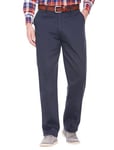 Pegasus | Men's | Fleece Lined Chino Trousers | Cosy, Sharp and Smart Casual Pants for Your Comfort | Navy