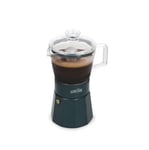 Glass Espresso Maker, Green, 6 cup