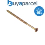 ForgeFix CSK412ZP General Purpose Pozi Compatible Screw CSK TT ZP 4in x 12 Box 1