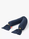 bbhugme Pregnancy Pillow, Midnight Blue/Harvest Gold