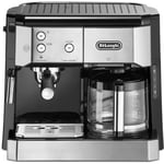 Machine a café DELONGHI BCO421.S - Pompe 15 bars - Filtre & espresso - Dosett...