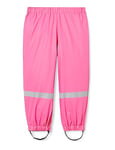 Playshoes Boue, Salopette de Pluie, Doublure Polaire imperméable, Pantalon Rose, 128 Mixte Enfant