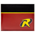 Batman Robin Suit-Up Symbol Tim Drake Red Bi-Fold Coin & Card Wallet