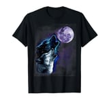 Alaska Dog Lover Basset Hound Howling At The Moon T-Shirt