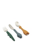 Liewood Tove All Together Cutlery Set Multi/patterned