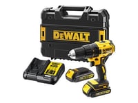 Dewalt Dcd777s2t - Borr/Drivare - Sladdlös - 2 Hastigheter - Nyckellös Chuck 13 Mm - 65 N·M - 2 Batterier - 18 V