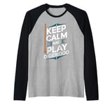 Didgeridoo Player Traditional Music Australian Culture Raglan Baseball Tee