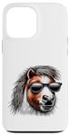 Coque pour iPhone 13 Pro Max Shetland Pony s Funny Shetland avec attitude