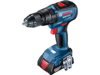 Bosch Gsb 18V-50, Borr Med Pistolgrepp, Utan Nyckel, Borstlös, 1,3 Cm, 1800 Rpm, 3,5 Cm