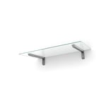 designtak entrétak easy collection bold small console silver - clear glass