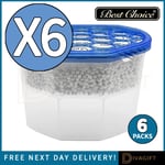 INTERIOR DEHUMIDIFIERS DAMP MOULD TRAP MOISTURE CATCH MILDEW REMOVER HOME x6