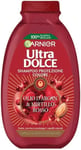 Garnier Ultra Douce Huile D'Argan Et Myrtille Rouge 250ml,3 Pièces