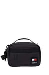 Tommy Jeans Men's TJM Daily + Camera Bag AM0AM12616 Crossover, Black (Black), OS