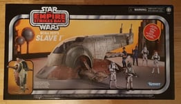 STAR WARS BOBA FETT'S SLAVE 1 VINTAGE COLLECTION STARSHIP + HAN CARBONITE NEW ++