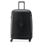 DELSEY PARIS - Belmont Plus - Rigid Luggage Suitcase, Black, XL (76x52x32/34 cm)