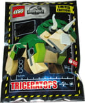 LEGO Jurassic World Triceratops Foil Pack Set 122006