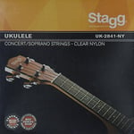 Stagg UK-2841-NY Cordes en nylon pour Ukulélé Soprano