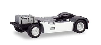 herpa Renault T avec carénage de châssis. Contenu : 2 pièces Miniatures pour bricoler, Collectionner et comme Cadeau, 085083, Blanc