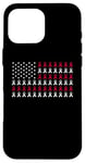 Coque pour iPhone 16 Pro Max Family HIV Awareness Red Ribbon American Flag AIDS Survivor