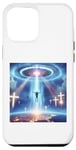 Coque pour iPhone 13 Pro Max Jesus is Coming in The Blink of Eye-1 Thessalonicians 4:16-18