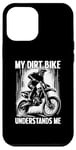 Coque pour iPhone 14 Plus Mon vélo tout-terrain Comprenez-moi Motocross Dirt Bike Rider