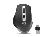 Act Wireless Multi-Connect Mouse 600 Till 2400 Dpi, Black