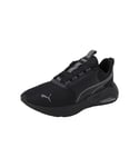 PUMA Unisex X-Cell NOVA FS Road Running Shoe, Black-Cool Dark Gray, 4 UK