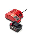 1x Milwaukee M18 B5 / 4932430483 batteri + laddare (18 V, 5 Ah)