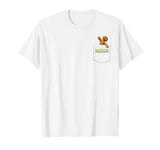 Shrek Iconic Gingerbread Man Small Left Faux Pocket Logo T-Shirt