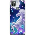 Motorola Moto G9 Power Genomskinligt Skal Unicorn