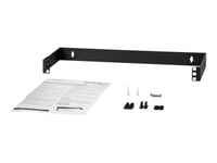 Startech.Com 1U Hinged Wall Mount Patch Panel Bracket - 4 Inch Deep - 19" Patch Panel Swing Rack For Shallow Network Equipment- 17Lbs (Wallmounth1) - Veggmonteringsbrakett - 1U - 19" - For P/N: Panel4524