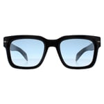 David Beckham Square Mens Black Blue Gradient DB7100/S - One Size